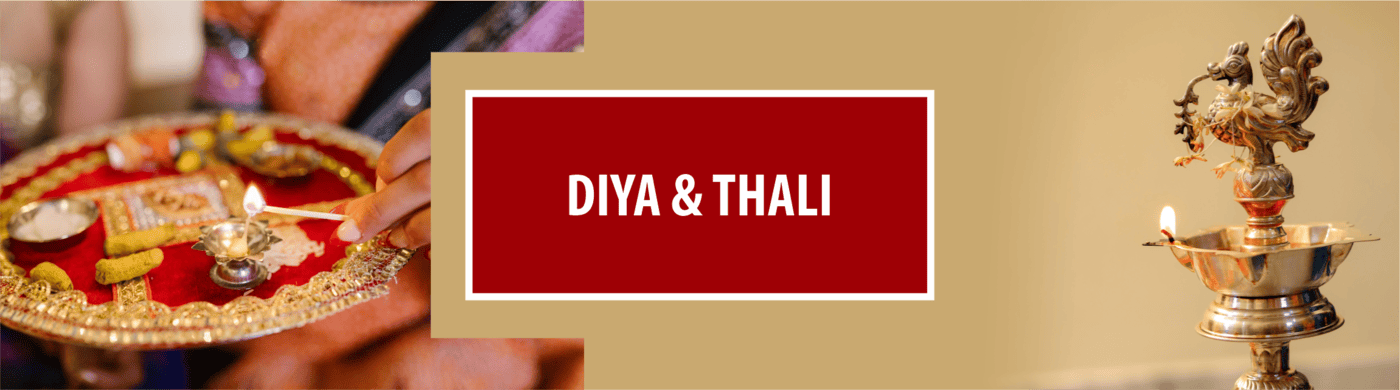 Diya & Thali