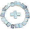 Crocon Opalite Gemstone Rune Stones