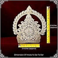 Divine Vedic  Stones Crown Mukut