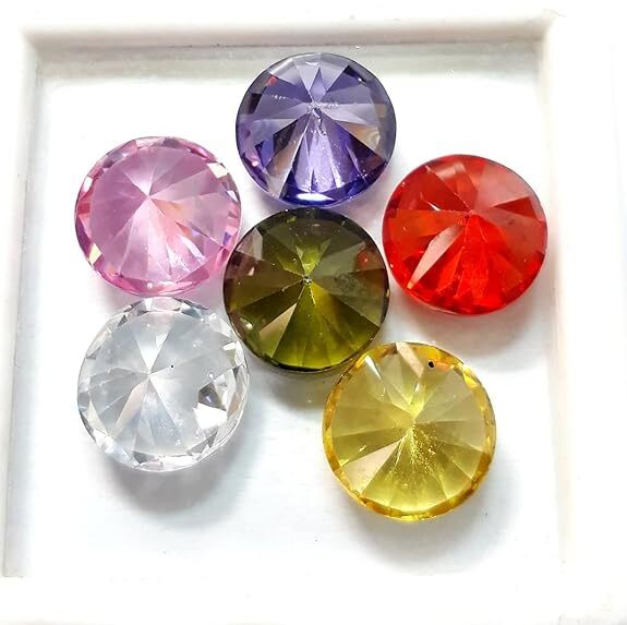 Divine Gems 6 Pcs Natural 10MM