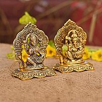 Divin India Laxmi Ganesh Set Idol