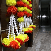 AARSHI CREATION Artificial Marigold Flowers