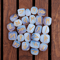 Crocon Opalite Gemstone Rune Stones