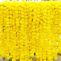 Maseo Handicraft Marigold Flower Garlands